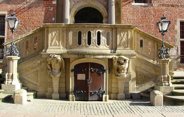 Street, gdansk, town hall