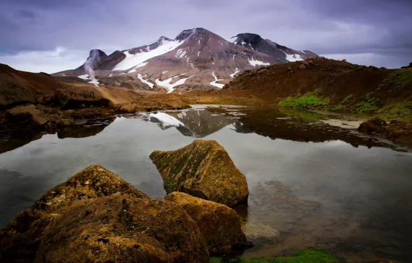 Картинка Исландия, Iceland, Kerlingarfjoll, Кедлингарфьёдль, Kerlingarfjöll