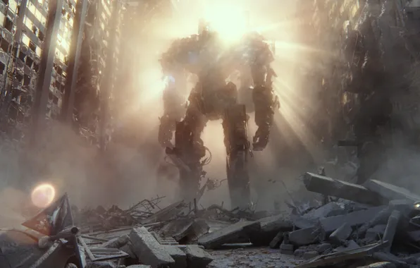 Обои Робот, Руины, Pacific Rim, Тихоокеанский Рубеж На Телефон И.