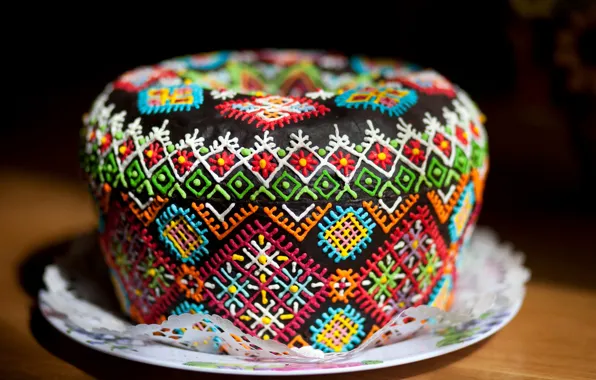 Узоры, Пасха, кулич