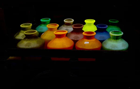 Colors, darkness, buckets