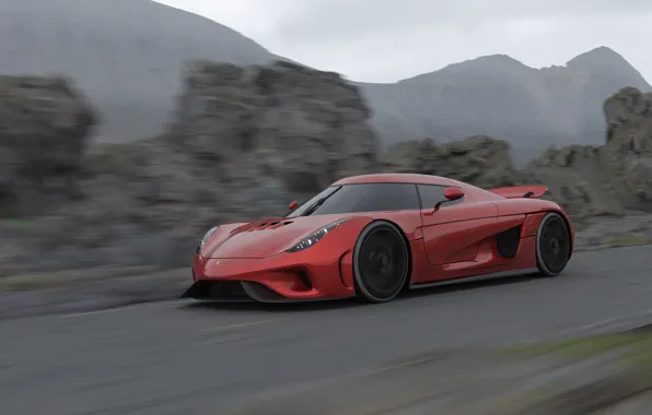 Koenigsegg, supercar, 3D Car, Regera