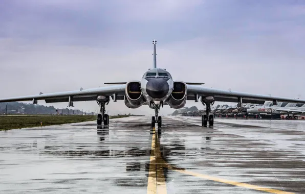 Самолет, Полоса, Китай, Авиация, Бомбардировщик, Туполев, Ту-16, Стратегический бомбардировщик