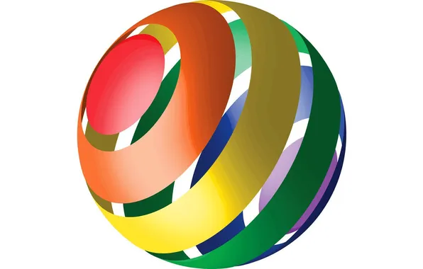 Картинка абстракция, цвет, шар, объем