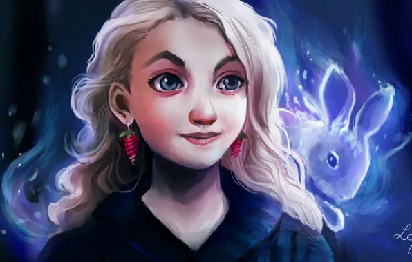 Арт, Harry Potter, Luna Lovegood, by Ludmila-Cera-Foce