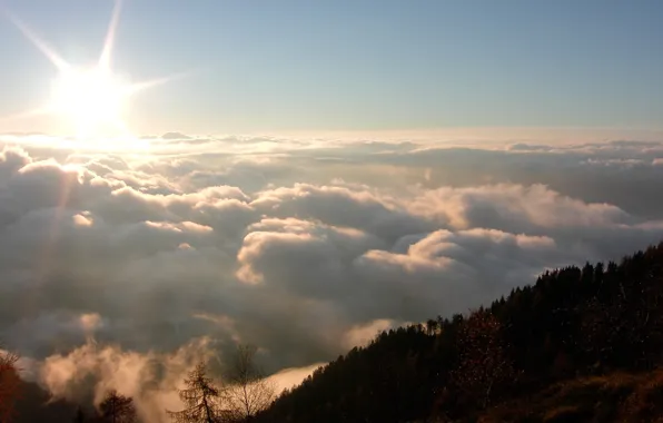 Sky, nature, cloud