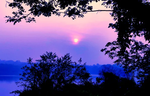 Clouds, Sky, Sun, Water, Sunrise, Dawn, Morning, Lake