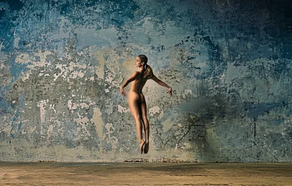 Девушка, полет, girl, flight, Ray Fritz