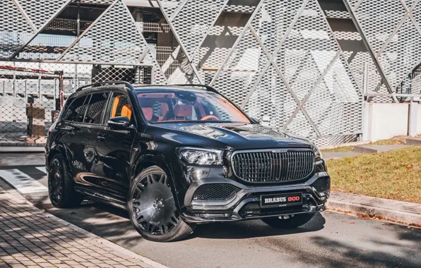 Mercedes-Benz, Мерседес, Джип, Mercedes, Brabus, Maybach, Передок, GLS
