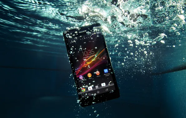 Sony, xperia, mobile, waterproof