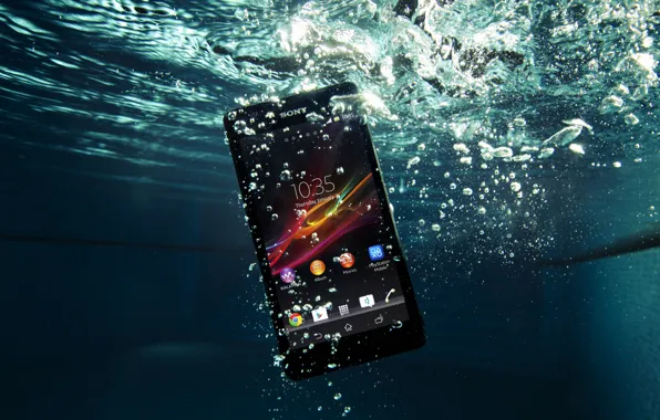 Картинка sony, xperia, mobile, waterproof