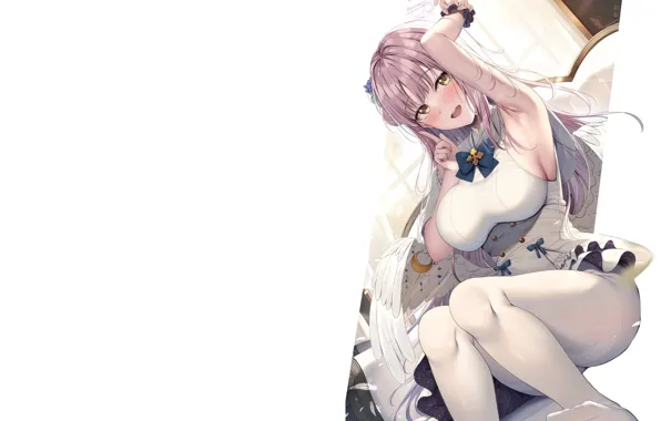 Girl, white, hot, sexy, boobs, anime, breasts, babe