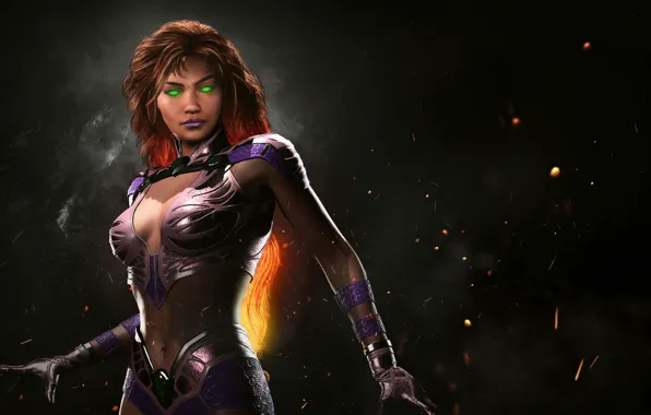 Картинка girl, game, NetherRealm Studios, Starfire, Injustice 2