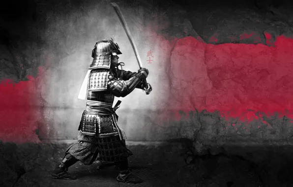 Картинка воин, самурай, рыцарь, Samurai