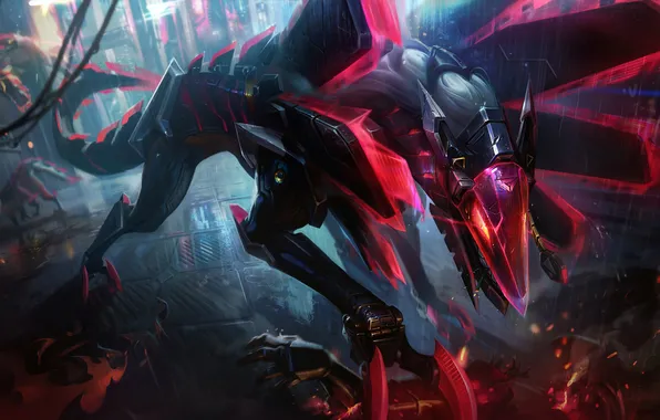 Art, Skin, LoL, League of Legens, Naafiri, Project Naafiri