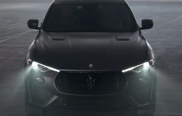 Картинка Maserati, front, headlights, Levante, Maserati Levante Trofeo