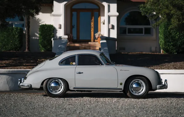 Porsche, 1956, 356, Porsche 356A 1600 Coupe