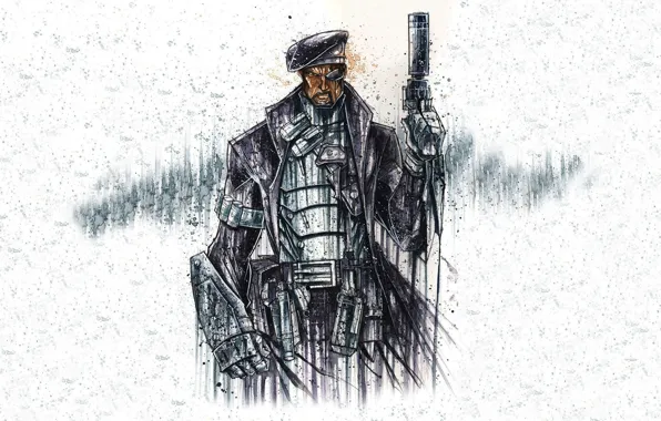 Рисунок, агент, предводитель, Ник Фьюри, органицация, S.H.I.E.L.D, Щ.И.Т
