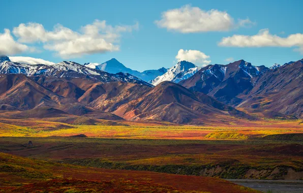 Картинка горы, Аляска, США, Denali National Park