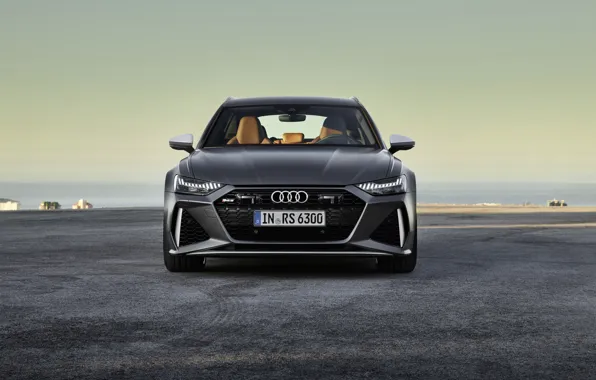 Audi, вид спереди, Avant, RS6, RS 6, 2019