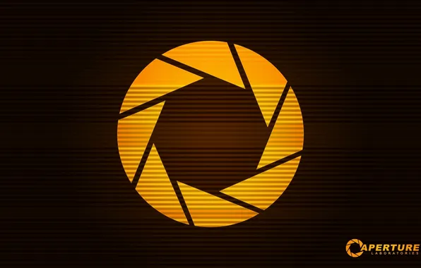 Игра, наука, круг, логотип, портал, Portal, Half-Life, компания