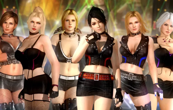 Девушки, драки, Dead or Alive 5, doa
