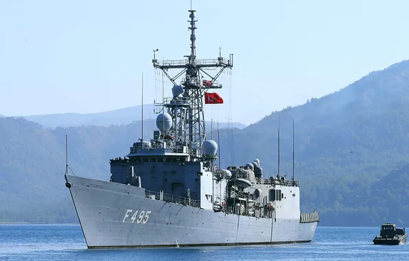 Турция, фрегат, TCG Gediz