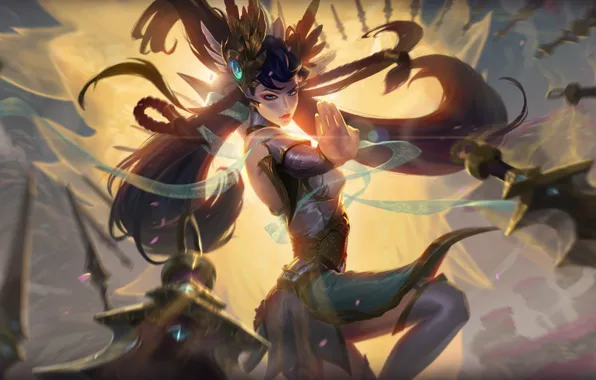 Девушка, Irelia, League Of Legends