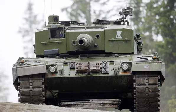 Танк, ствол, боевой, бронетехника, Leopard 2 A4