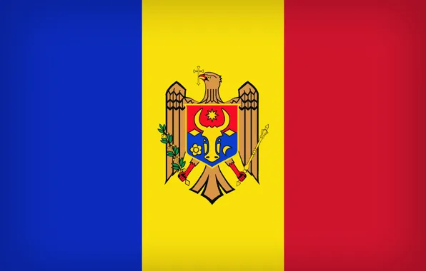 Flag, Moldova, Moldova Large Flag, Flag Of Moldova, Moldavia