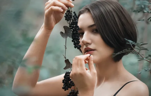 Девушка, ягоды, Isabel