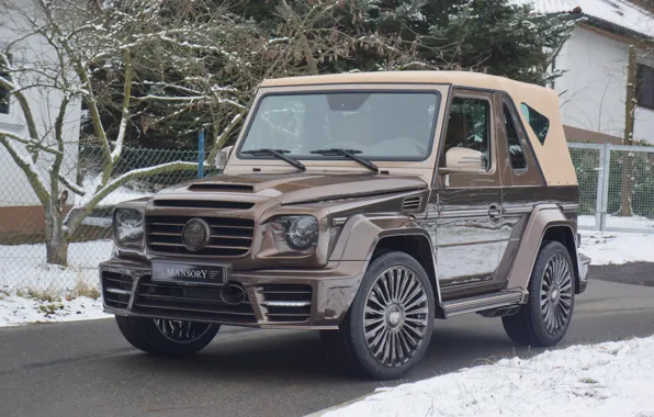 Картинка Mercedes-Benz, G500, Cabriolet, 700 л.с., Mercedes-Benz G500 Cabriolet Mansory Speranza, Мансор, Mansory Speranza