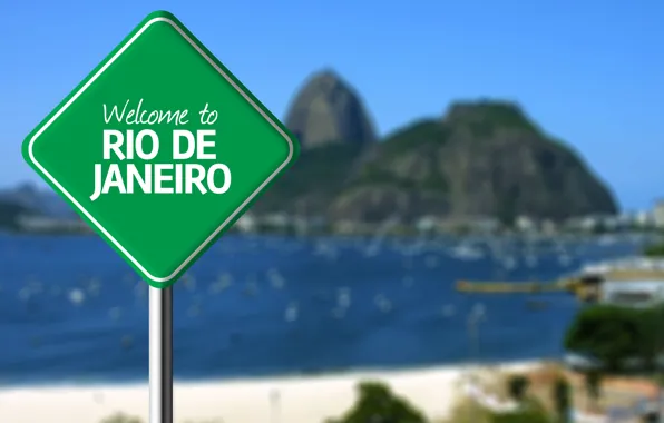 Фон, знак, Рио-де-Жанейро, Rio de Janeiro