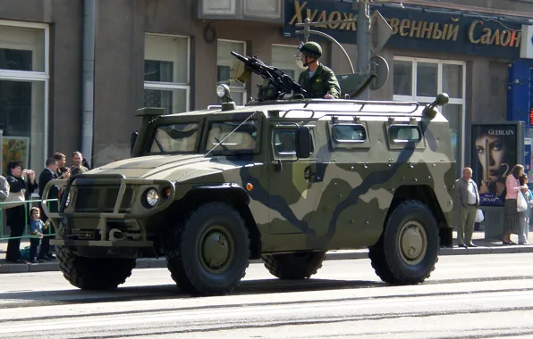 Soldier, military, weapon, armored, machine gun, war material, armored vehicle