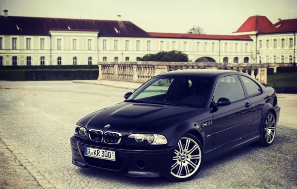 Картинка BMW, Черная, БМВ, Black, E46