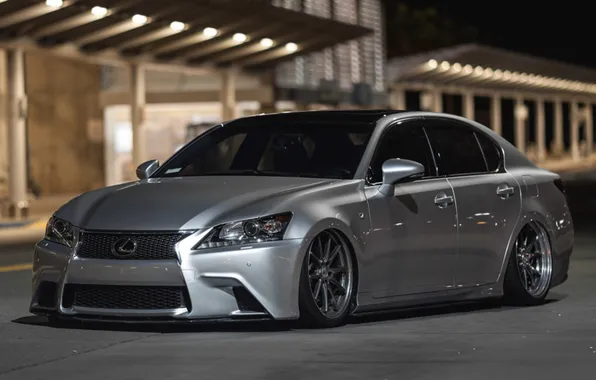Тюнинг, серая, Lexus GS