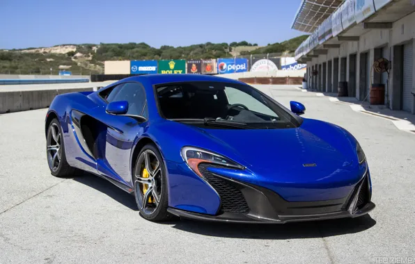 Картинка blue, carbon, mclaren, 650S