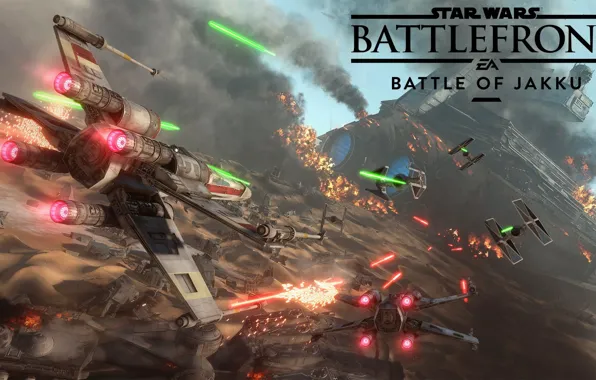 Игры, Star Destroyer, Electronic Arts, DICE, X-Wing, TIE-Fighter, Battle of Jakku, star wars battlefront