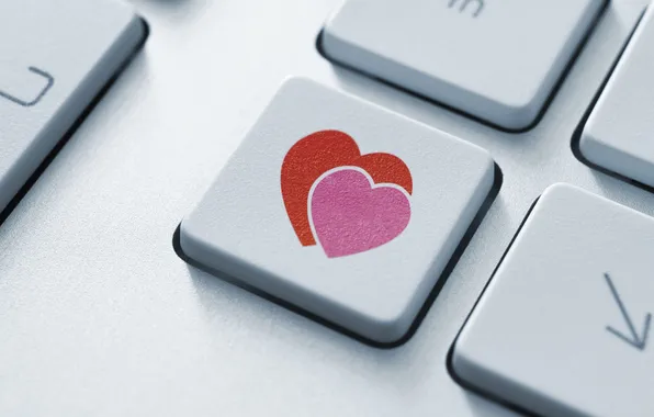 Любовь, фон, обои, настроения, сердце, кнопки, wallpaper, клавиатура