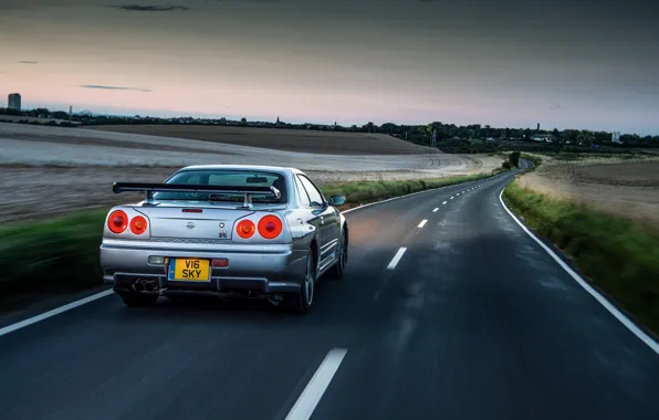 Nissan, GT-R, Skyline, R34, BNR34, Nissan Skyline GT-R V-spec