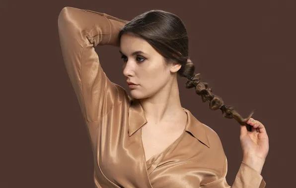 Woman, young, hairstyle, wearing, trendy