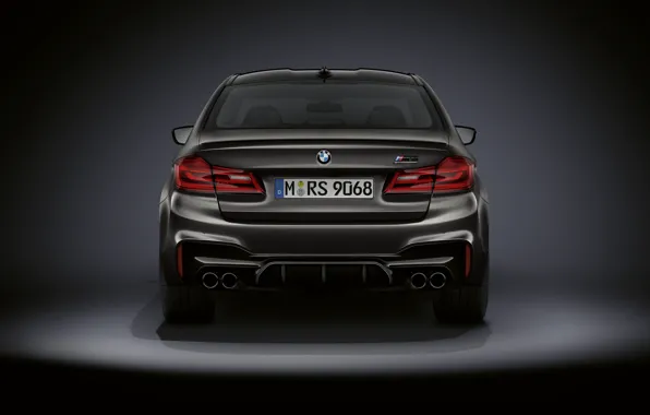 BMW, седан, вид сзади, BMW M5, M5, F90, 2019, Edition 35 Years