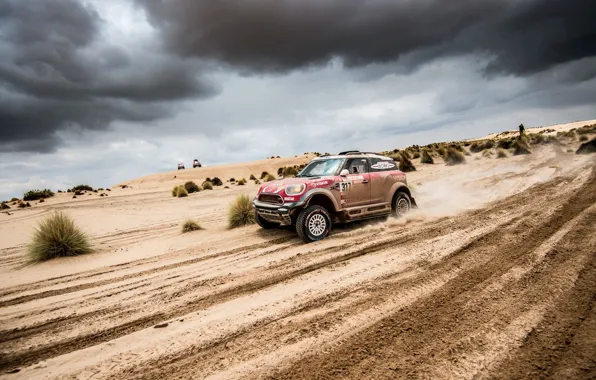 Песок, Mini, Пыль, Спорт, Пустыня, Скорость, Гонка, Rally