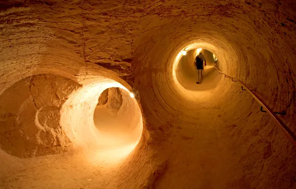 Картинка Южная Австралия, шахтные тоннели, Кубер-Педи