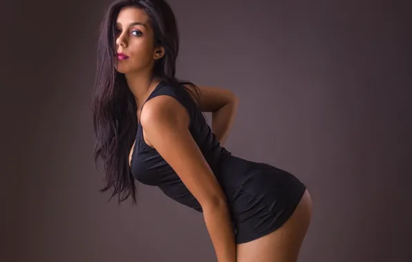 Картинка ass, model, brunette, butt, pose