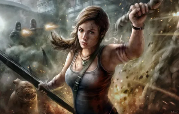 Картинка Tomb Raider, Лара Крофт, Расхитительница гробниц