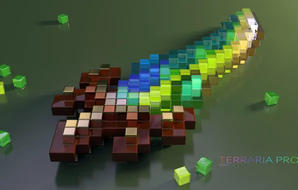 Terraria, Terra sword, Террария обои, Терра меч, Террария меч, Terra blade