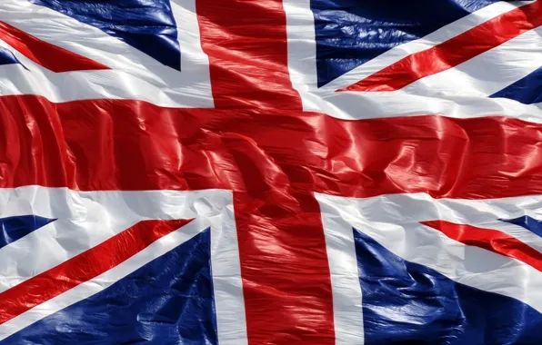 Англия, Красный, Синий, Белый, Полосы, Линии, Флаг, Великобритания