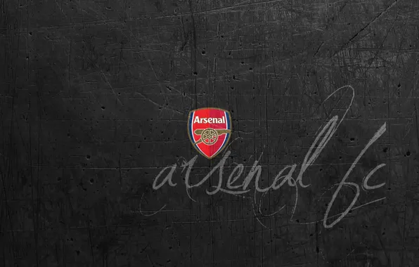 Фон, надпись, логотип, эмблема, Арсенал, Arsenal, Football Club, канониры