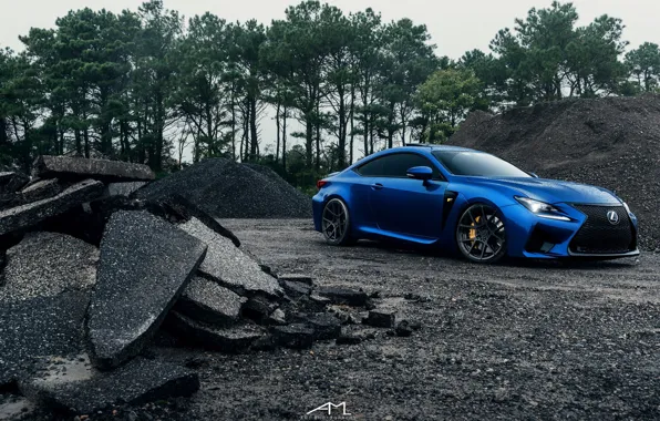 Синий, lexus, blue, лексус, rc